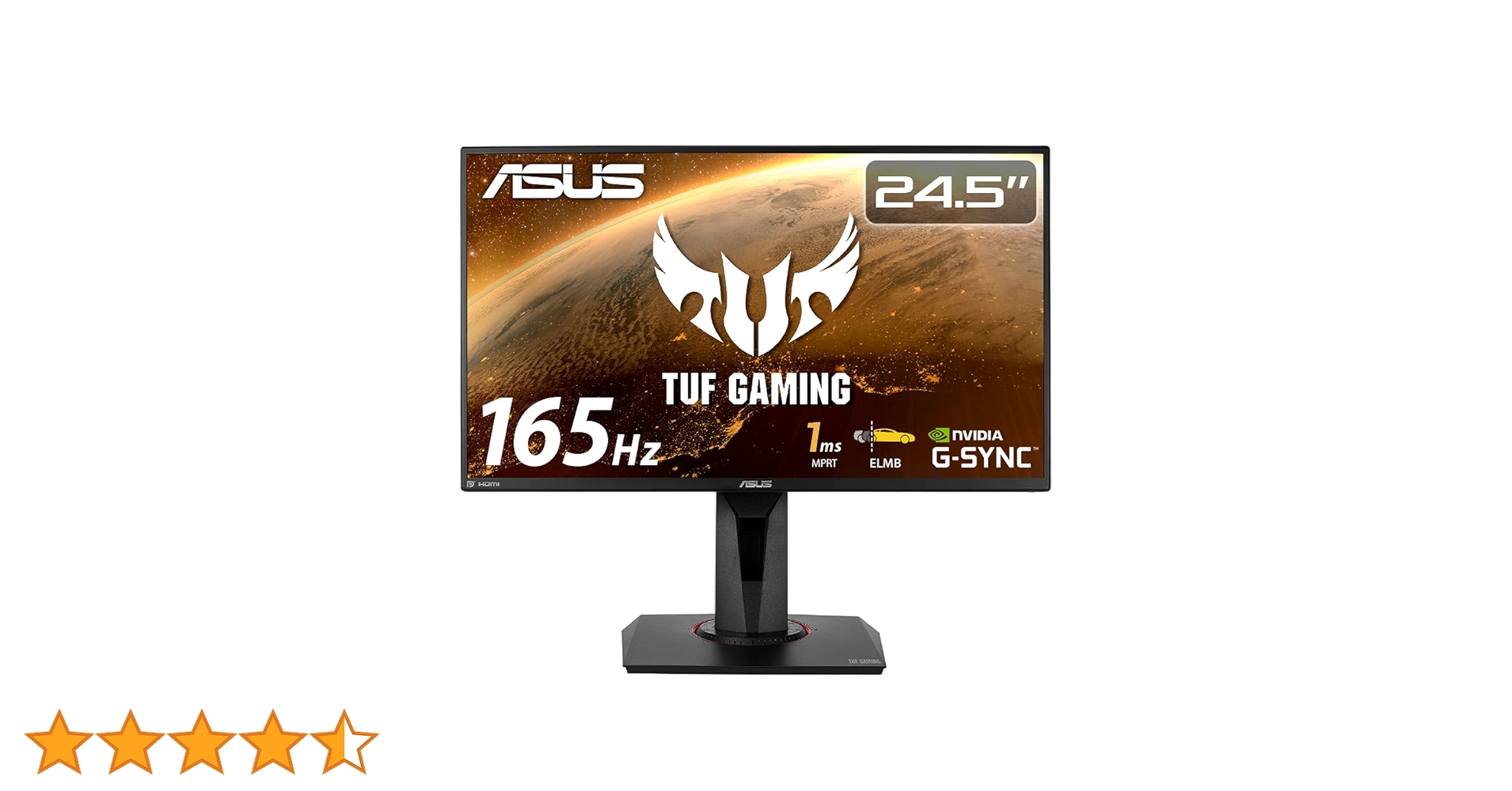 Amazon.co.jp: ASUS TUF Gaming VG259QR-J 24.5-inch Gaming